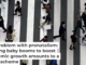 Japan is pushing for more pedestrians. AP Photo/Eugene Hoshiko
